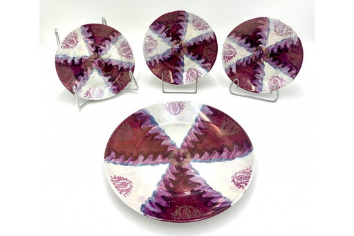 Decoratieve borden, Chodzież, Polen, jaren 1960