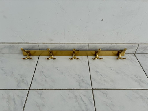 Vintage Messing Kapstok 5 Haken – kapstokken, Brass