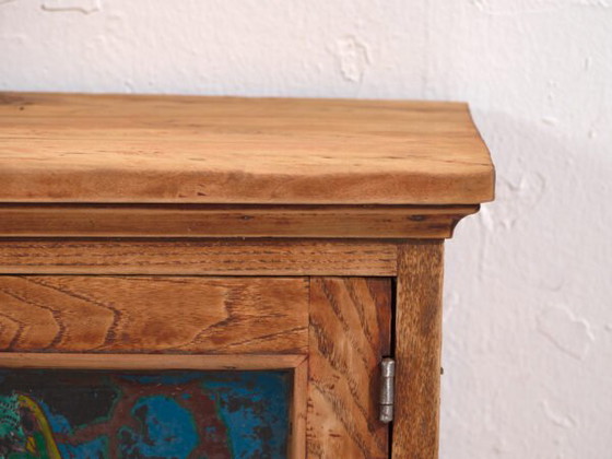 Credenza bassa antica in legno di pino – Cina, circa 1930 – Credenze con vetrina, Iron (photo 36 of 40)