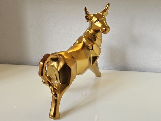 Image 1 of Stylized Sculpture Bull