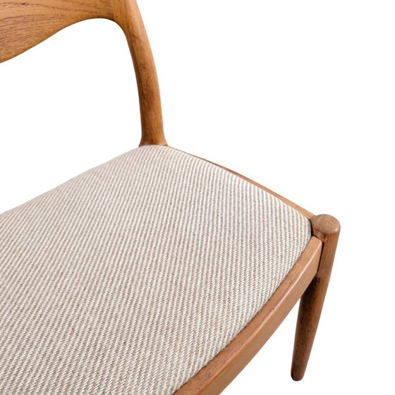 Set of 6 Original Midcentury Teak Danish Design MCM Chairs – Side chairs, Wood (photo 9 of 10)