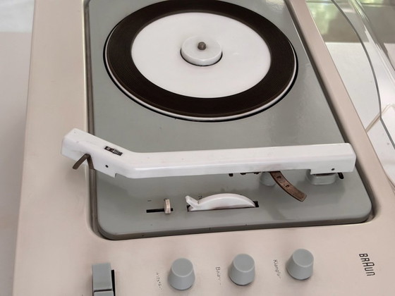 Image 1 of Tourne Disque Radio Braun SK 61 Phonosuper Dieter Rams Hans Gugelot Design Bauhaus Collector