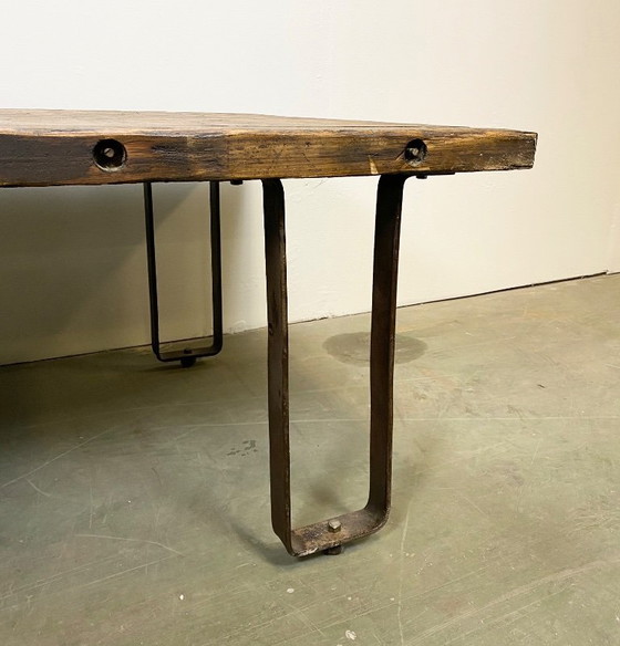 Image 1 of Vintage Industrial Coffee Table, 1950s