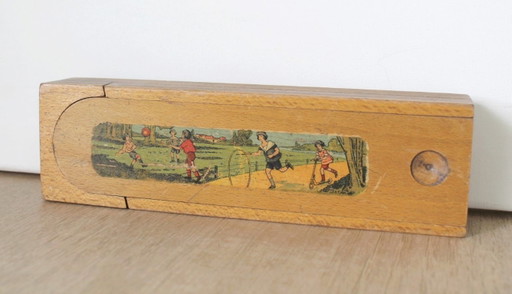 Astuccio Antico – Litografia Nostalgica (Anni '30-'50) – decoratieve objecten, Wood (photo 2 of 14)