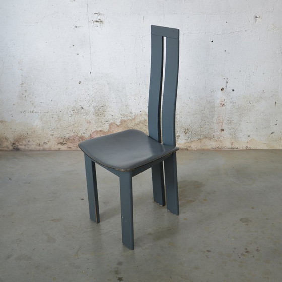 Image 1 of 8x high back rest chairs