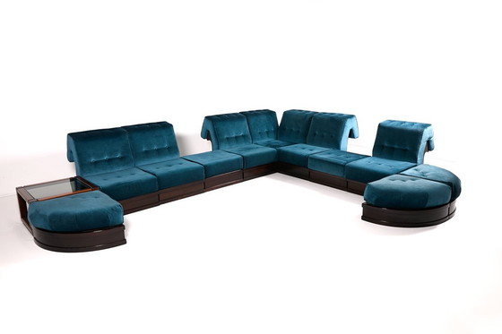 Image 1 of Luciano Frigerio ‘Can Can’ sectional sofa, 1960’s Italy