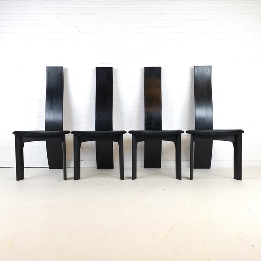 4x vintage chair Iris Danish design