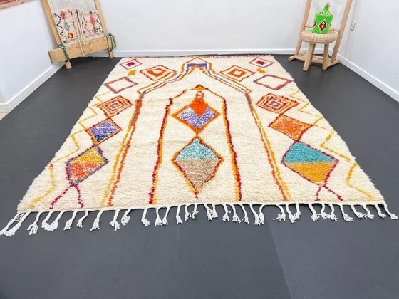 Image 1 of Marokkaans tapijt 300x200cm Boujad gepersonaliseerd: abstract Berber tapijt