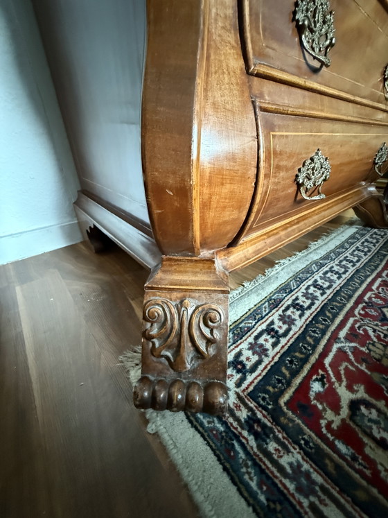 Commode baroque, vers 1900, pieds de lion, Hollande – Wood (photo 8 of 12)