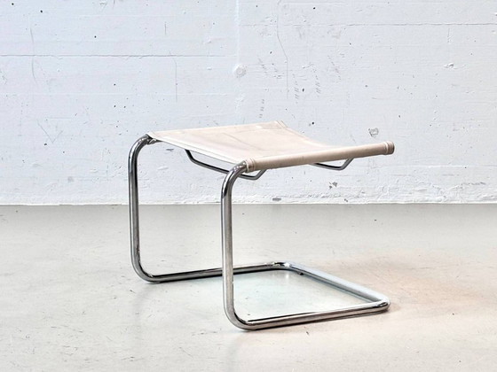 Fauteuil Cantilever Vintage Heinrich Pfalzberger avec Ottoman, Suisse – Leather (photo 8 of 16)