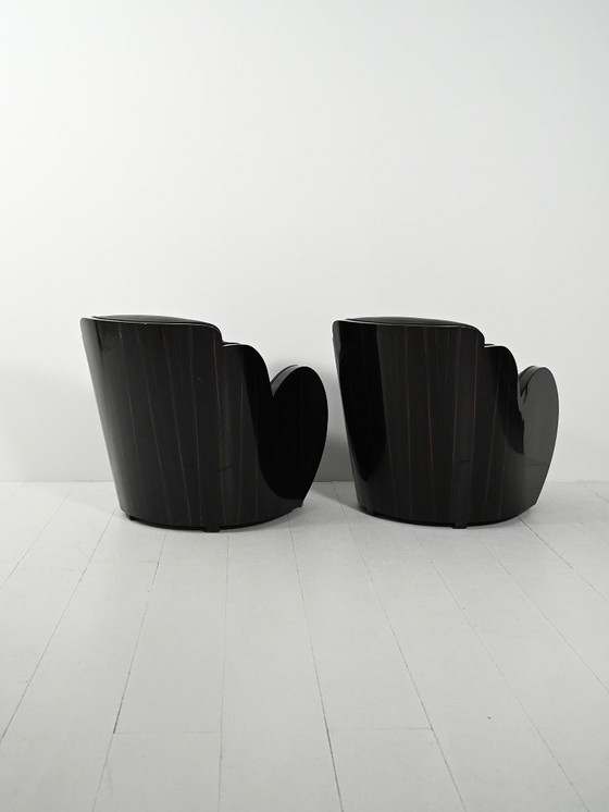 Image 1 of Coppia di poltrone in stile Art Déco scandinavo