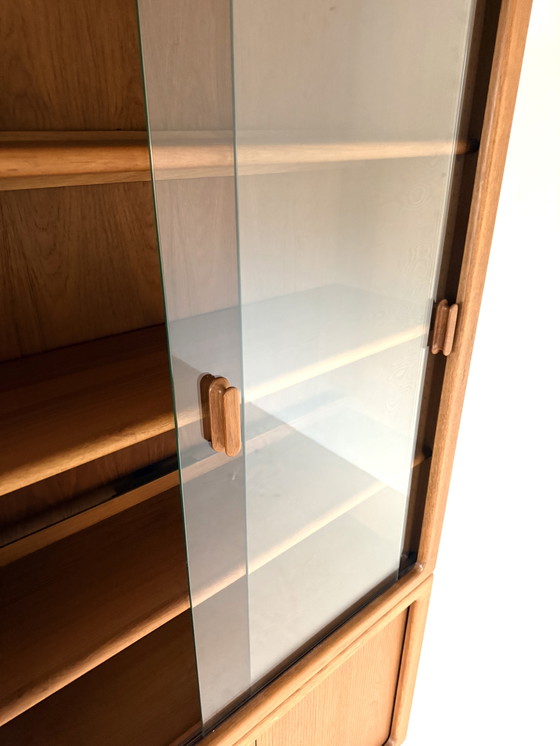 Image 1 of Vintage XL Danish display cabinet, Silkeborg Møbelfabrik '70