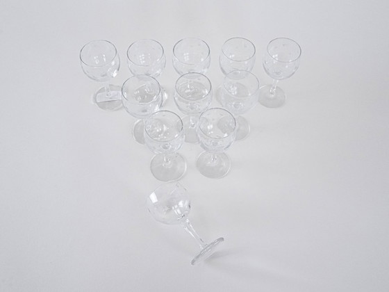 Image 1 of Set of wine glasses, Danish design, 1970s, manufactured in Denmark