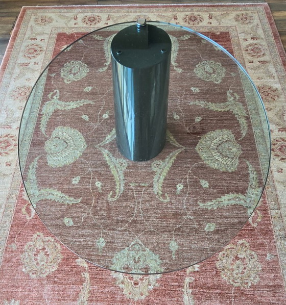 Image 1 of Offered: K1000 coffee table in original condition. A very small chip at the top of the foot.