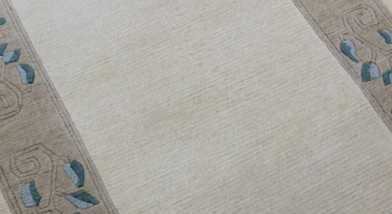 Image 1 of Modern design Nepal vloerkleed 140 x 70 cm