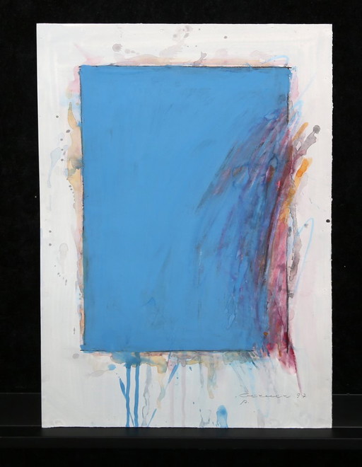 Berner, Bernd - Untitled - 1997 - Gouache on handmade paper - hand-signed