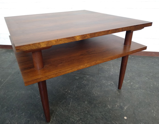 Image 1 of Mahogany Coffee Table Vintage