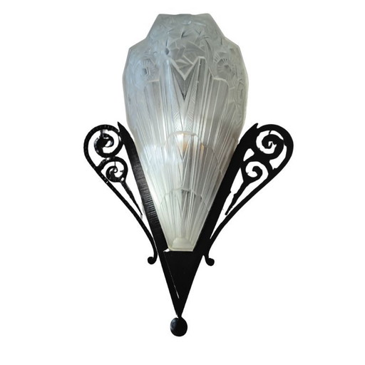 Art Deco wall scone by J; Robert