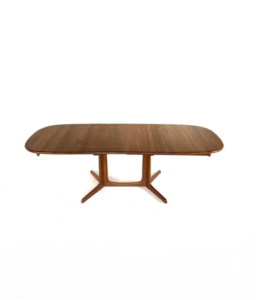 Vintage XXL extendable dining table, Gudme Møbelfabrik '70