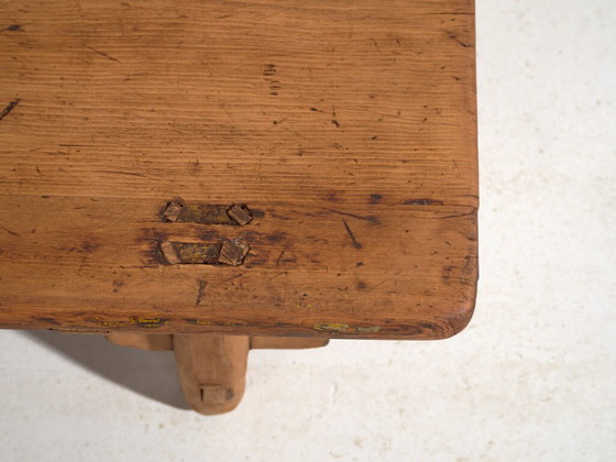Tavolino basso antico in legno di pino – Cina, circa 1930 – Tavolini da caffè (photo 40 of 40)