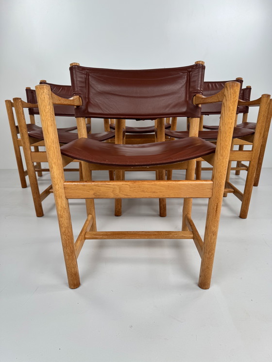 Image 1 of Set di 6 sedie Ditte & Adrian Heath per FDB Møbler – Design danese degli anni '60