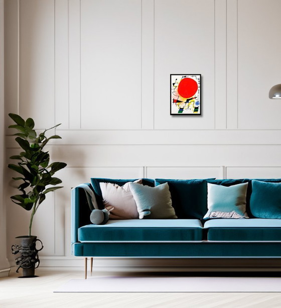 Image 1 of Miró, Joan - Zon - Litografia originale III - Kleurenlitho