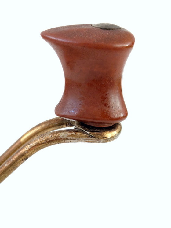 Image 1 of Rare 1950s Alexanderwerk “Perfekt” Coffee Grinder | Beechwood, Brass and Bakelite, Made in Germany