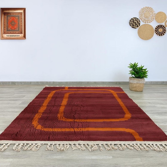 Image 1 of Natural handmade pure wool rug 150x250 cm