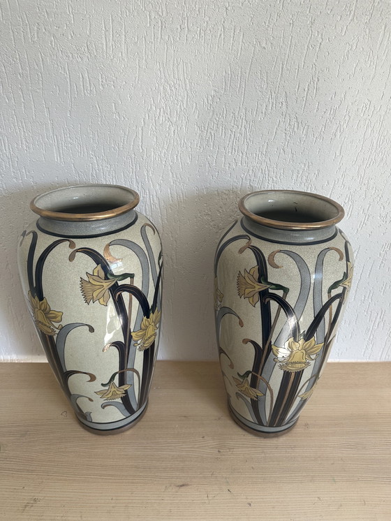 Image 1 of Set of G. Fieravino Vases