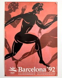 Barcelona 92 ​​– 1990 – Póster Olímpico Original de Ricard Giralt Miracle | 70 × 50 cm | España
