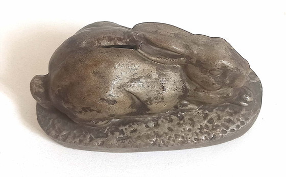 Image 1 of Tirelire à Casser de Boucher Années 30 Largeur 22 cm