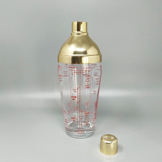 Image 1 of Preciosa coctelera de cristal de los años 60. Fabricada en Italia