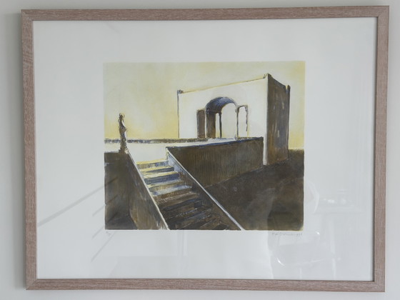 Image 1 of 2 lithographs by Ardi Brouwer