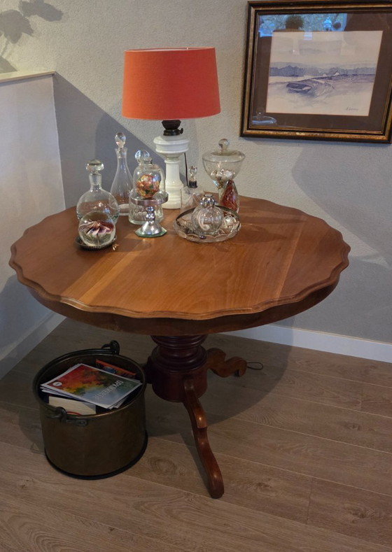Image 1 of Antique round table