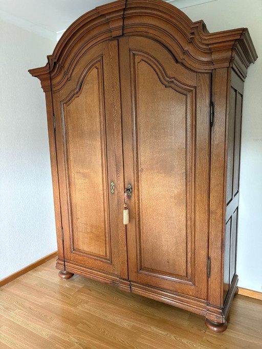 Armoire ancienne en chêne - Style Louis XV / Rococo – kledingkasten, Wood