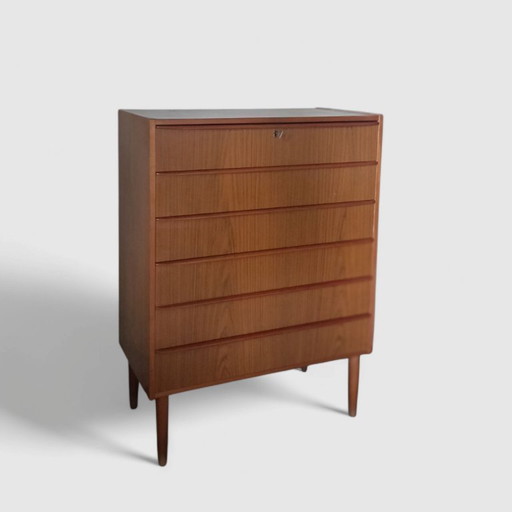 Danish vintage chest of drawers