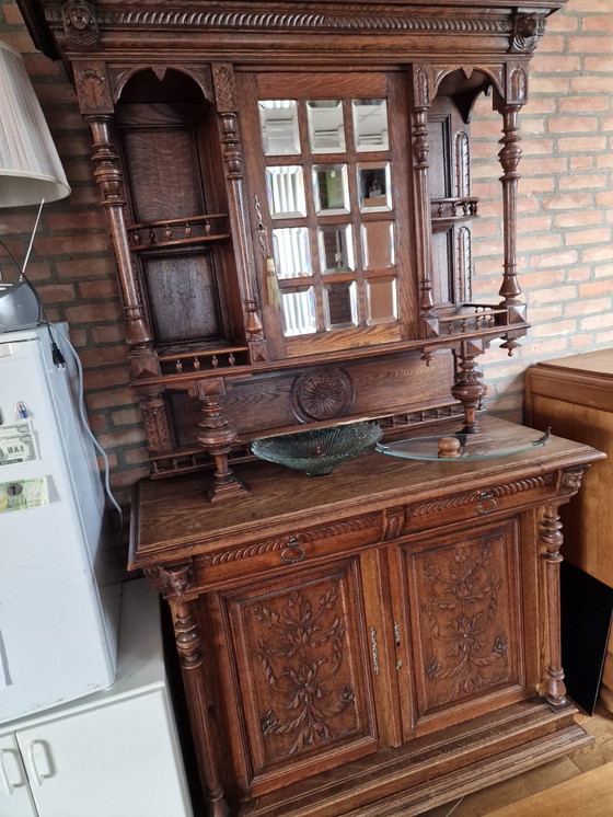 Image 1 of Antique French Buffet Cupboard