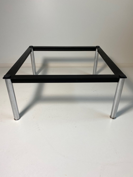Cassina Tavolino da caffè in vetro Le Corbusier anni '70 LC 10 – Tavolini da caffè, Glass, Metal (photo 9 of 9)