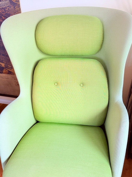 Image 1 of Green vintage armchair RO Original by Jaime Hayon for Fritz Hansen