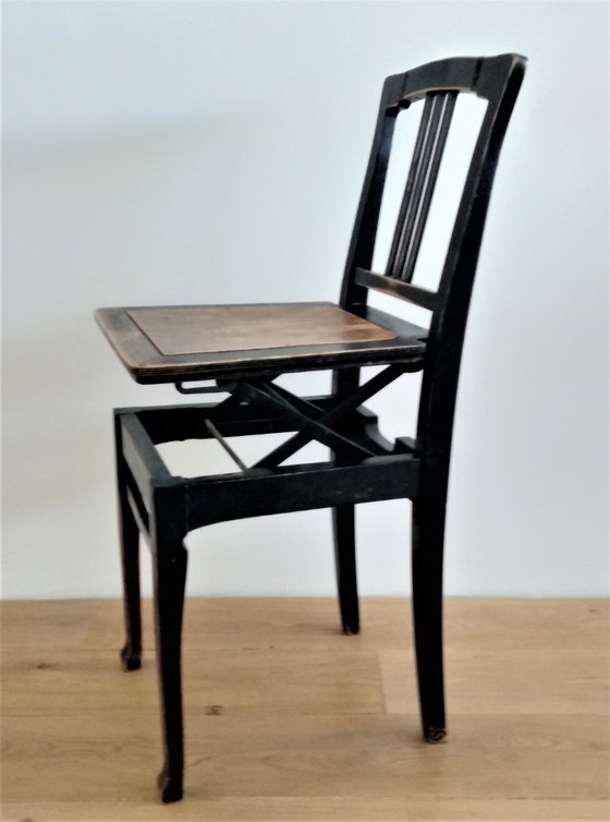 Image 1 of Sedia per pianoforte in stile Art Nouveau "Beethoven