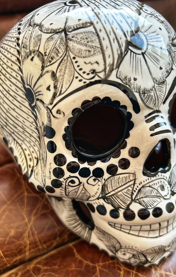 Image 1 of Skull head - Ceramic