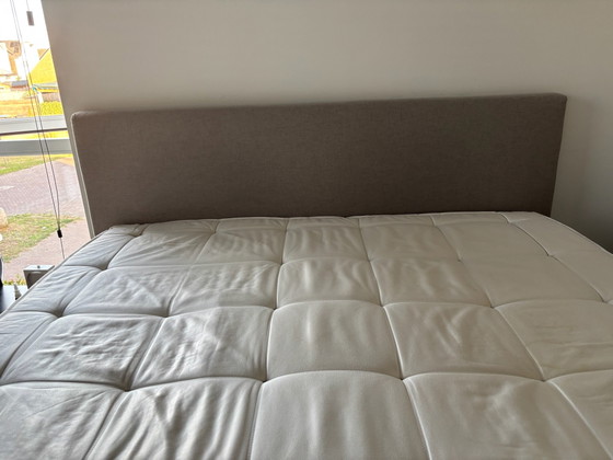 Swiss Sense Boxspringbett – Doppelbetten, Stoff, Holz (photo 14 of 15)