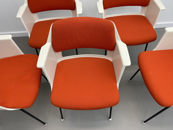 Image 1 of 5 sedie Modello 2225 André Cordemeyer Gispen anni '70