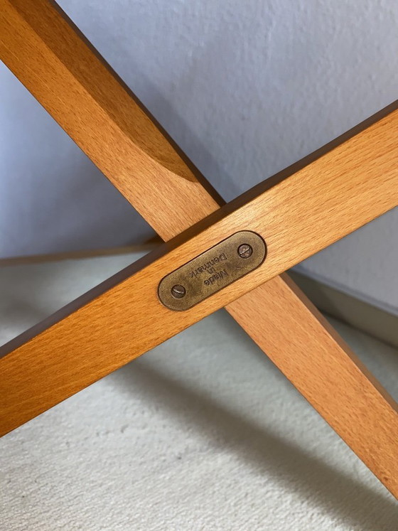 Image 1 of 4 chaises pliantes Mogens Koch Cado Safari MK16 - Design danois