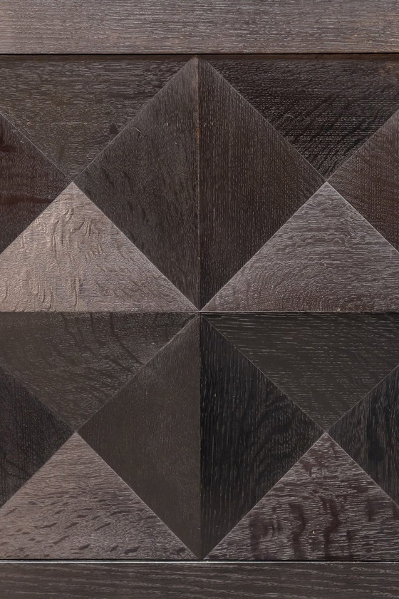 Image 1 of Brutalistisch dressoir uit de jaren 70