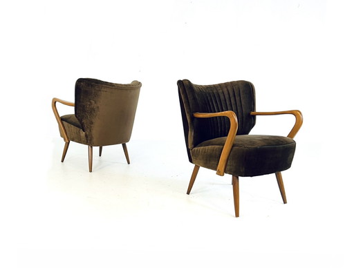 2X Fauteuil Cocktail Vintage