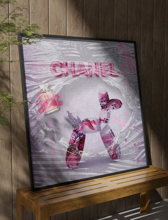 Image 1 of Édition limitée : Wrapped Woof – Édition CHANEL | 140 x 140 cm | 2025 (Ori, 1983)