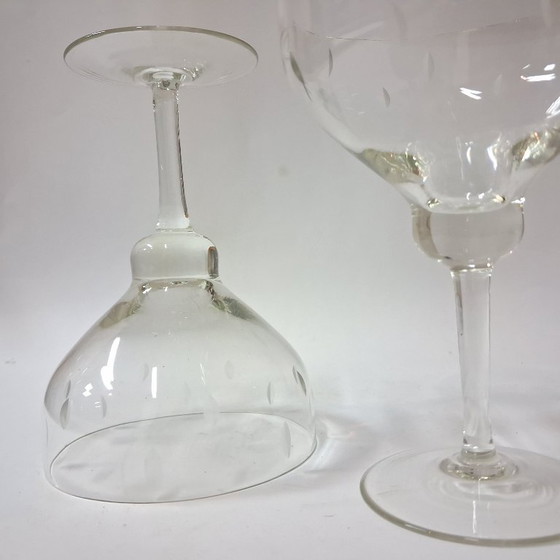 Image 1 of Vintage Pair of Coupe Glasses