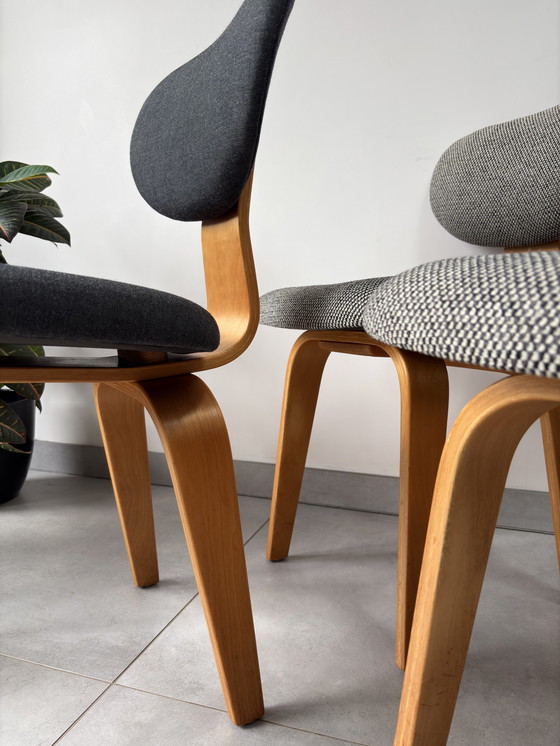 Image 1 of Set Vintage Pastoe SB03 Dining Chairs