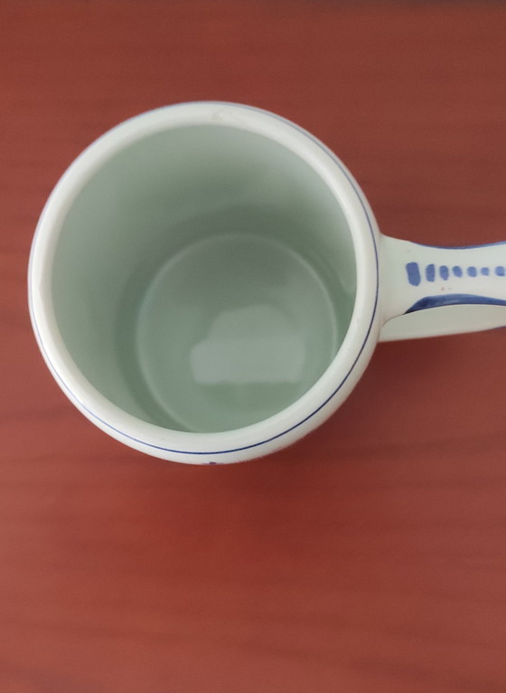 Image 1 of Set aus 2 Heineken-Bierkrügen in Delfter Blau, 1978